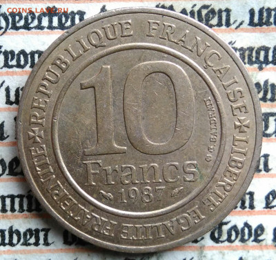 Франция 10 франков 1987 года до 18.08.2025 - IMG_20250813_004536