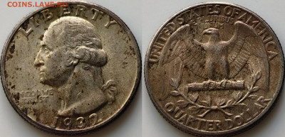 25 центов (квотер) 1932 года США. Оценка - DeWatermark.ai_1755247355094