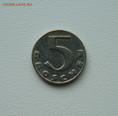 Австрия 5 грошей 1931 г. до 21.08.25 - DSCN7074.JPG