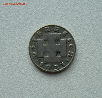 Австрия 5 грошей 1931 г. до 21.08.25 - DSCN7075.JPG