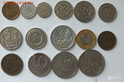 15 монет Польши (1923-2007) до 22:00 21.08.25 - пол1