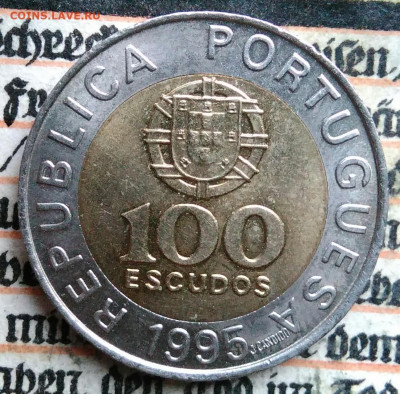 Португалия 100 эскудо 1995 года до 18.08.2025 - IMG_20250815_011812