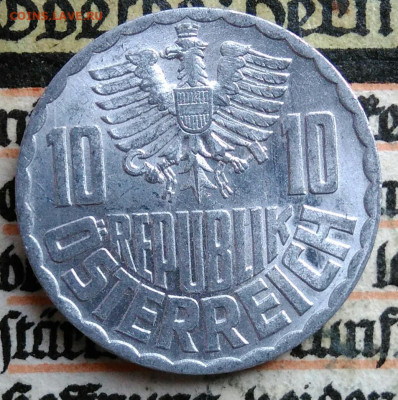 Австрия 10 грошей 1959 года до 18.08.2025 - IMG_20250811_153610