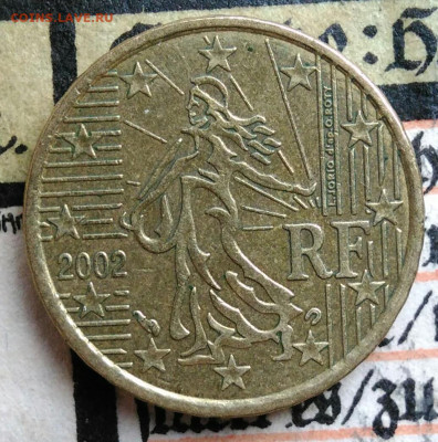 Франция 10 центов 2002 года до 18.08.2025 - IMG_20250811_165229