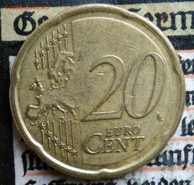 Словакия 20 центов 2009 года до 18.08.2025 - IMG_20250811_222439