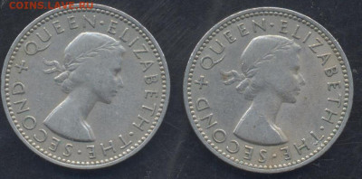 Новая Зеландия 1 шиллинг 1955 г.18.08.2025 г. 22 -00 МСК. - Н. Зеландия шиллинг1