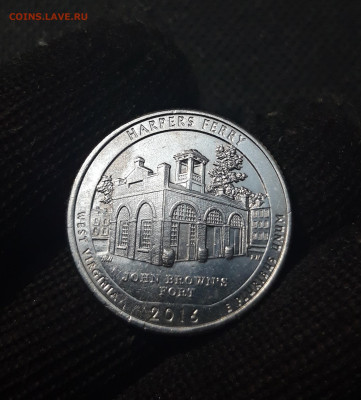 4 доллара 2016 года (Р) ПАРКИ ХАРПЕРС ФЕРРИ До 23.08 - 20250208_213704