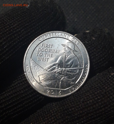 4 доллара 2016 года (Р) ПАРКИ КАМБЕРЛЕНД - ГЭП До 23.08 - 20250208_213430