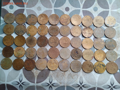 5 копеек 1926-1956, 50 штук до 21.08.2025 - 50пят