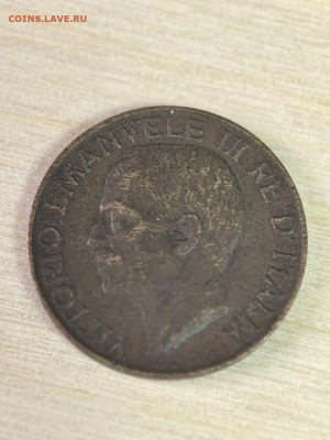 Италия 5 чентезимо 1929 г - photo_5269471925397224077_y