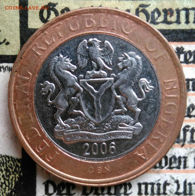 Нигерия 2 найры 2006 года до 25.08.2025 - IMG_20250817_011330