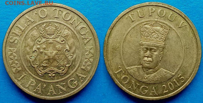 Тонга - 1 паанга 2015 года до 25.08 - Тонга 1 паанга, 2015   150
