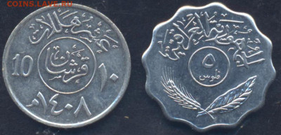 Саудовская Аравия 10 халала 1987 г.21.08.2025 г. 22 -00 МСК. - Ирак1