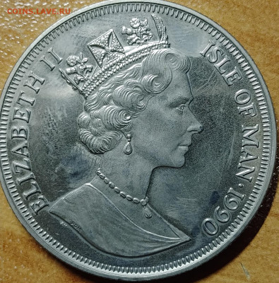 Остров Мэн 1 крона 1990 уличная кошка до 22.08 - IMG_20250817_193017_168