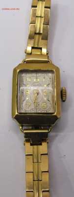Часы женские "Заря" позолоченные с браслетом Au6+ до 21.08 - 006.JPG