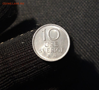 ШВЕЦИЯ 10 ОРЕ ( ЭРЕ ) 1968 года До 26.08 - 20250319_224050