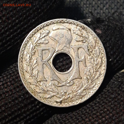 ФРАНЦИЯ 10 сантимов сантим 1935 года До 26.08 - 20250314_225500