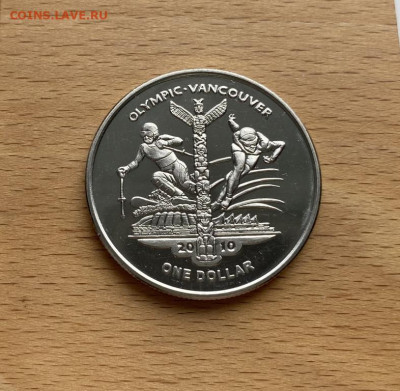 Крона Шайба Сьерра-Леоне 1 доллар 2009 Олимпийские Игры - krona_shajba_serra_leone_1_dollar_2009_olimpijskie_igry_vankuver_2010_konkobezhec_olimpiada_sport