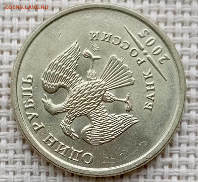 1 рубль 2005 года ММД Штемпельный Блеск до 23.08 в 22.00 - 1755696538504