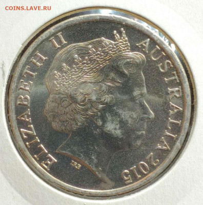 20 центов 2015г. Австралия,UNC, до 23.08.25г. 22:00мск - 1000000978_11zon