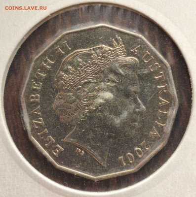 50 центов 2001г. Австралия,UNC, до 23.08.25г. 22:00мск - 1000001004_11zon