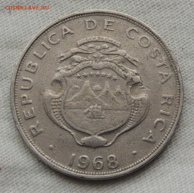 Коста-Рика 50 сентимо 1968 до 24.08.2025 - Коста-Рика 50 сентимо 68 .JPG
