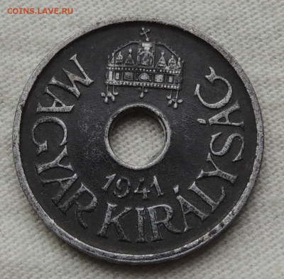 Венгрия 20 филлеров 1941 до 24.08.2025 - Венгрия 20 филлеров 41 .JPG