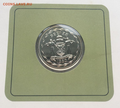 Крона Шайба Белиз 1 доллар 1980 BUNC Красный попугай ара - krona_shajba_beliz_1_dollar_1980_bunc_krasnyj_popugaj_ara_ptica_fauna_buklet_tirazh_761_sht (1)