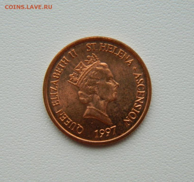 О. св. Елены и Вознесения 1 пенни 1997 г.(Фауна) до 27.08.25 - DSCN7148.JPG