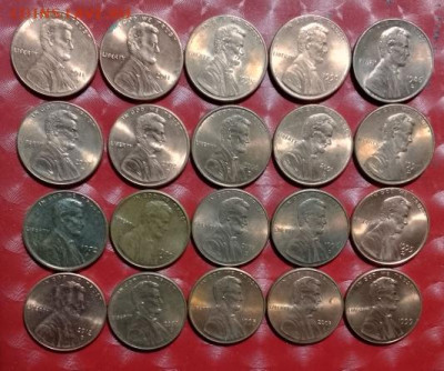 США 1цент 20шт, 1цент 30шт Фикс - США 1цент-20шт А 19.02.24