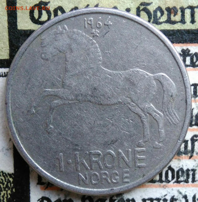 Норвегия 1 крона 1964 года до 25.08.2025 - IMG_20250817_012706