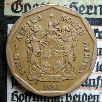Южная Африка 50 центов 1992 года до 25.08.2025 - IMG_20250817_002842