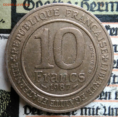 Франция 10 франков 1987 года до 25.08.2025 - IMG_20250817_003030