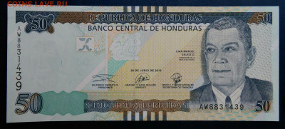 Гондурас 50 лемпир 2019 года до 25.08.2025 - IMG_20250818_000829