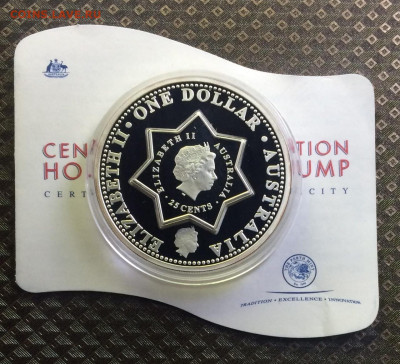 Австралия 1 дол. и 25 центов 2001 ПРУФ.Территории Австралии - 154