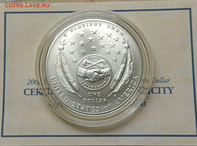 США 1 доллар 2004 года 200 лет экспедиции Льюиса и Кларка - 3