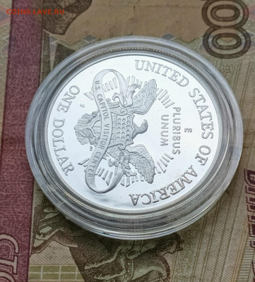 США 1 доллар 2001 год Капитолий до 24.08 - 129