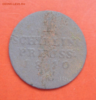 1 шиллинг Пруссия 1810. - 1 шиллинг Пруссия 1810 - 1