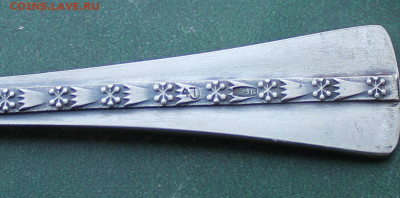 Ложки чайные 6 штук 916 Проба - IMG_2638.JPG