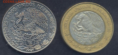 Мексика 10 песо 2004 г.26.08.2025 г. 22 -00 МСК. - Мексика