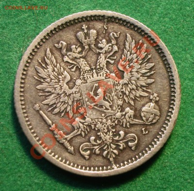50 пенни Рус.Фин.  1890 г. до  21.02.2012  в  22-20 МСК - 50 пенни 1890г аверс