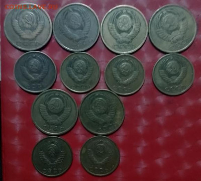 СССР 5коп 6шт, 3коп 6шт-1961,80, 81,82,83,85г 28.12.24 Фикс - СССР 5к 6шт, 3к 6шт-1961,80, 81,82,83,85г 28.12.24 A