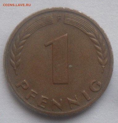 ФРГ 1 пфеннинг 1966 г. до - SAM_7021.JPG