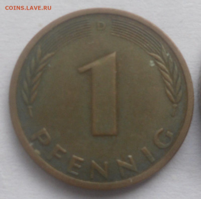 ФРГ 1 пфеннинг 1991г. до 01.09 - SAM_7023.JPG