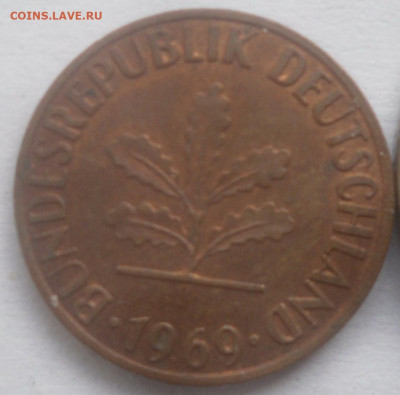 ФРГ 1 пфеннинг 1969 г. до 01.09 - SAM_7028.JPG