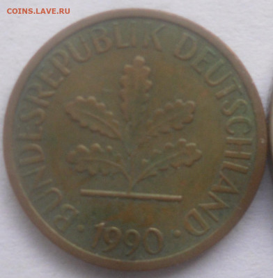 ФРГ 1 пфеннинг 1990 г. до 01.09 - SAM_7034.JPG