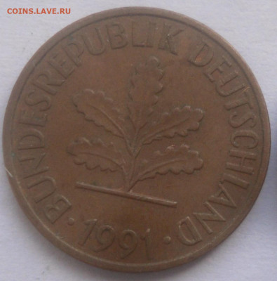 ФРГ 2 пфеннинг 1991 г. до 01.09 - SAM_7042.JPG