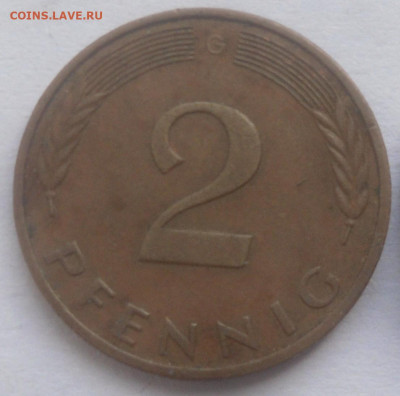 ФРГ 2 пфеннинг 1991 г. до 01.09 - SAM_7041.JPG