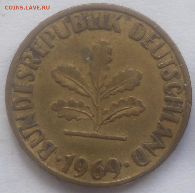 ФРГ 5 пфеннинг 1969 г. до 01.09 - SAM_7052.JPG