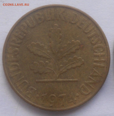 ФРГ 10 пфеннинг 1974 г. до 01.09 - SAM_7058.JPG